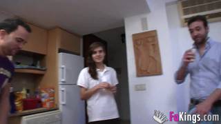 Marisa com várias rolas duras