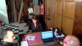 Lilyan uma bela ruiva num casting Lilyan uma bela ruiva num casting