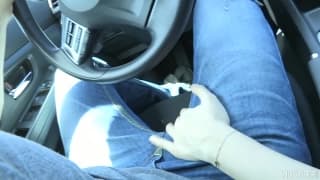 Danny Wylde a divertir com Jessie Andrews