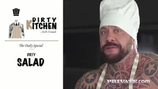 O Chef ensina como preparar uma salada safada O Chef ensina como preparar uma salada safada