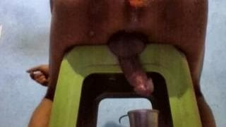 O fetiche interessante de um gay muito quente