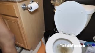 Uma bunda grande e preta para uma foda profunda