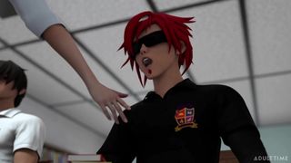 Uma história apaixonante de sexo hentai entre pornstars