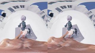 Hentai 3D sem censura transando por trás Hentai 3D sem censura transando por trás