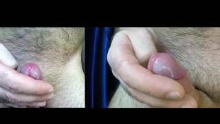 Bela cena dupla e gozada gay em câmera lenta