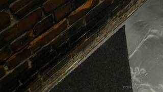 A gostosa tatuada masturba sua buceta para a câmera.