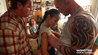 MONSTER COCK GANG e03: Stepmother Sucking Cocks